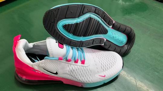 Cheap Nike Air Max 270 White Peach Blue Men's Women's Shoes-10 Cheap Nike Air Max 270 White Peach Blue Men's Women's Shoes-10